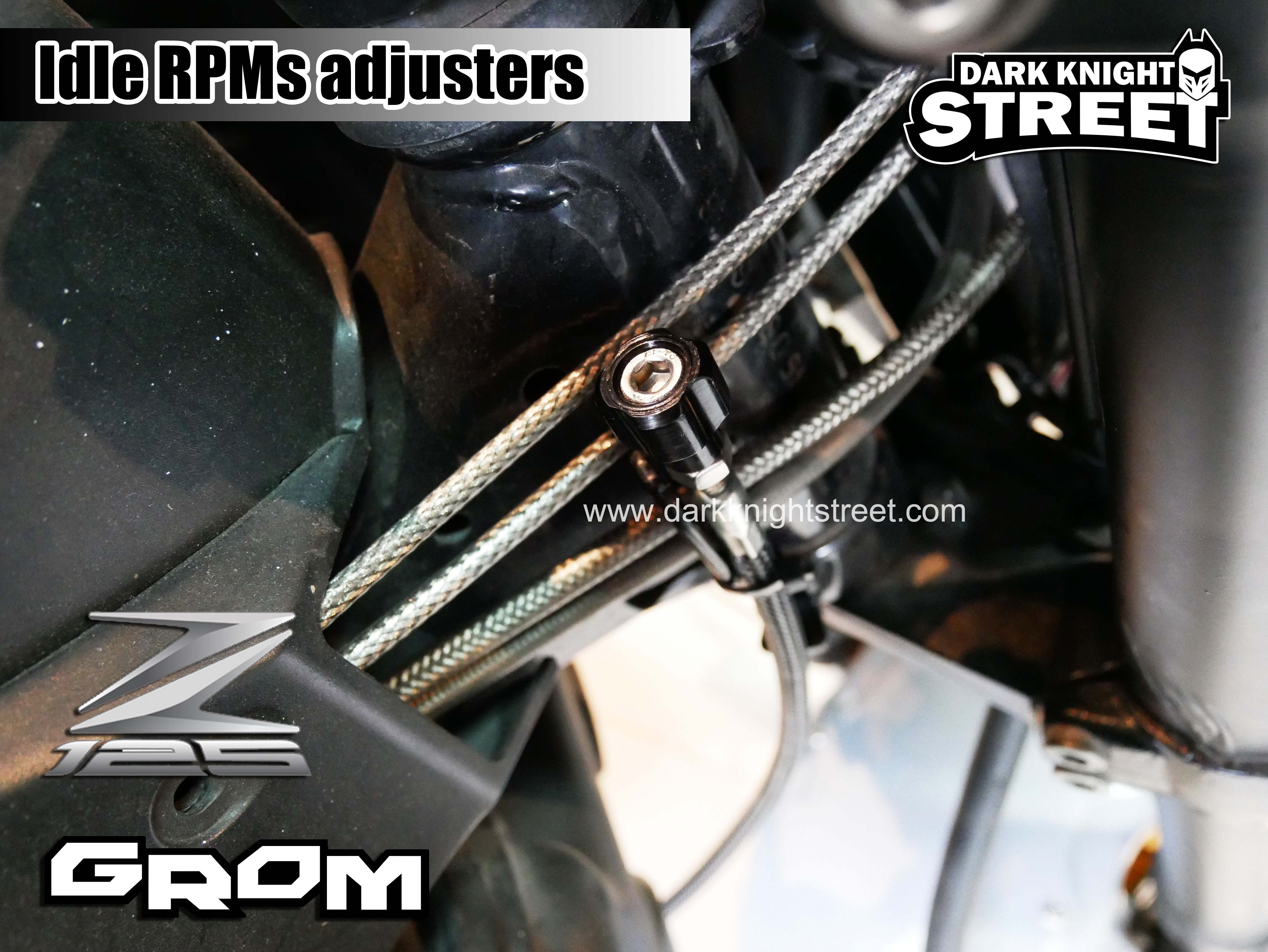 Idle adjusters For Honda Grom and Kawasaki Z125