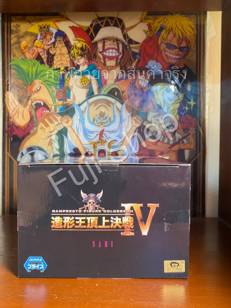 Nami ของแท้ JP แมวทอง - Scultures Banpresto [โมเดลวันพีช]