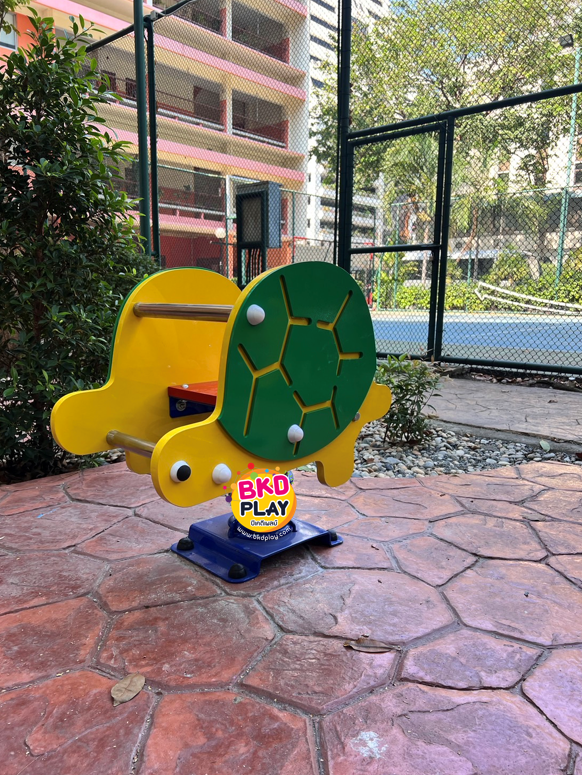 สปริงเต่าน้อย โยกเยกสปริง งานกลางแจ้ง