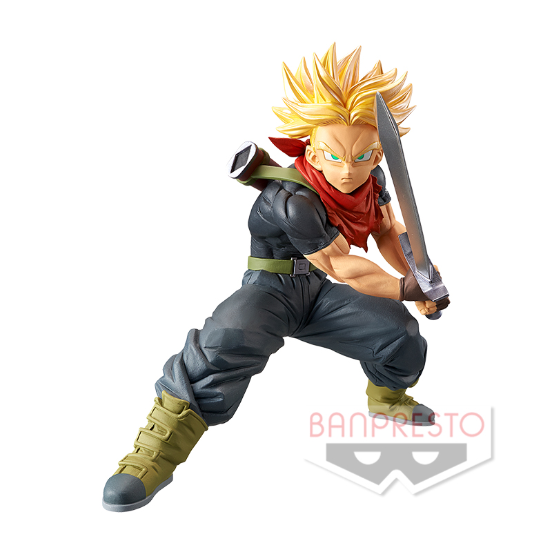 Trunks Super Saiyan ของแท้ JP แมวทอง - Super Dragonball Heroes Banpresto [โมเดลดราก้อนบอล]
