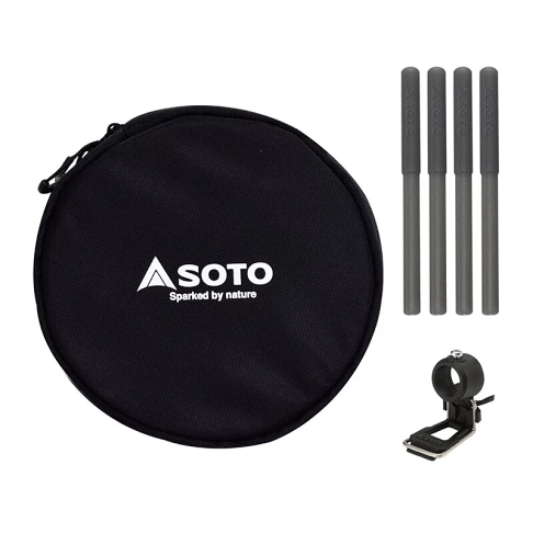 Regulator Stove Accessories Set Black