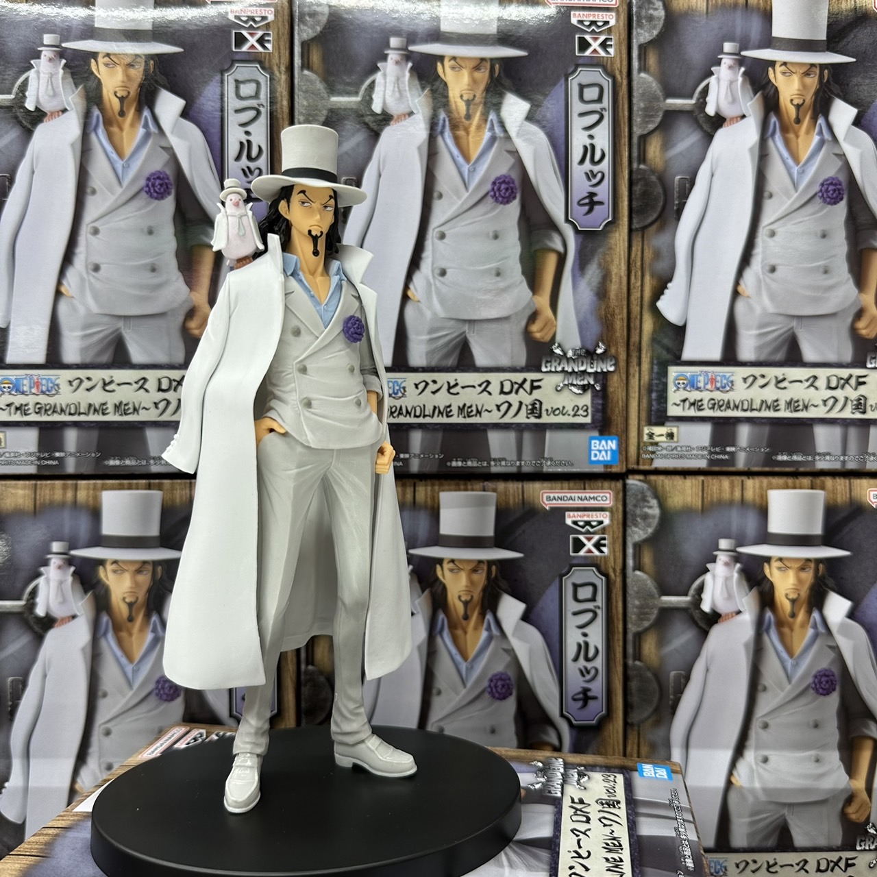 Lucci Wano ของแท้ JP แมวทอง - Grandline Men Banpresto [โมเดลวันพีช]