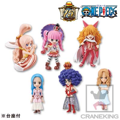 Hana Set ของแท้ JP แมวทอง - WCF Banpresto [โมเดลวันพีช] (6 ตัว)