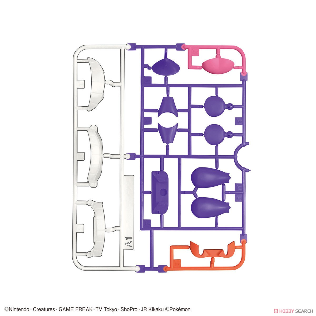 Gengar (แบบประกอบ) ของแท้ JP - Pokemon Plamo Bandai [โมเดลโปเกมอน]
