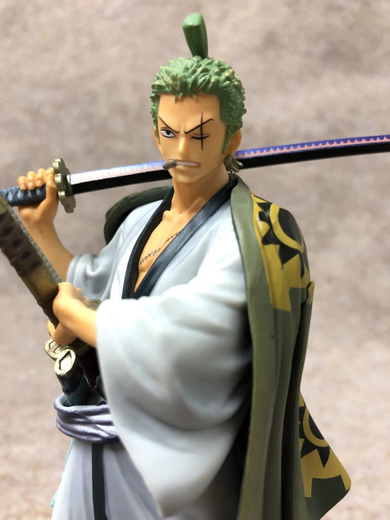 Zoro Wano ของแท้ JP แมวทอง - Grandline Men Banpresto [โมเดลวันพีช]