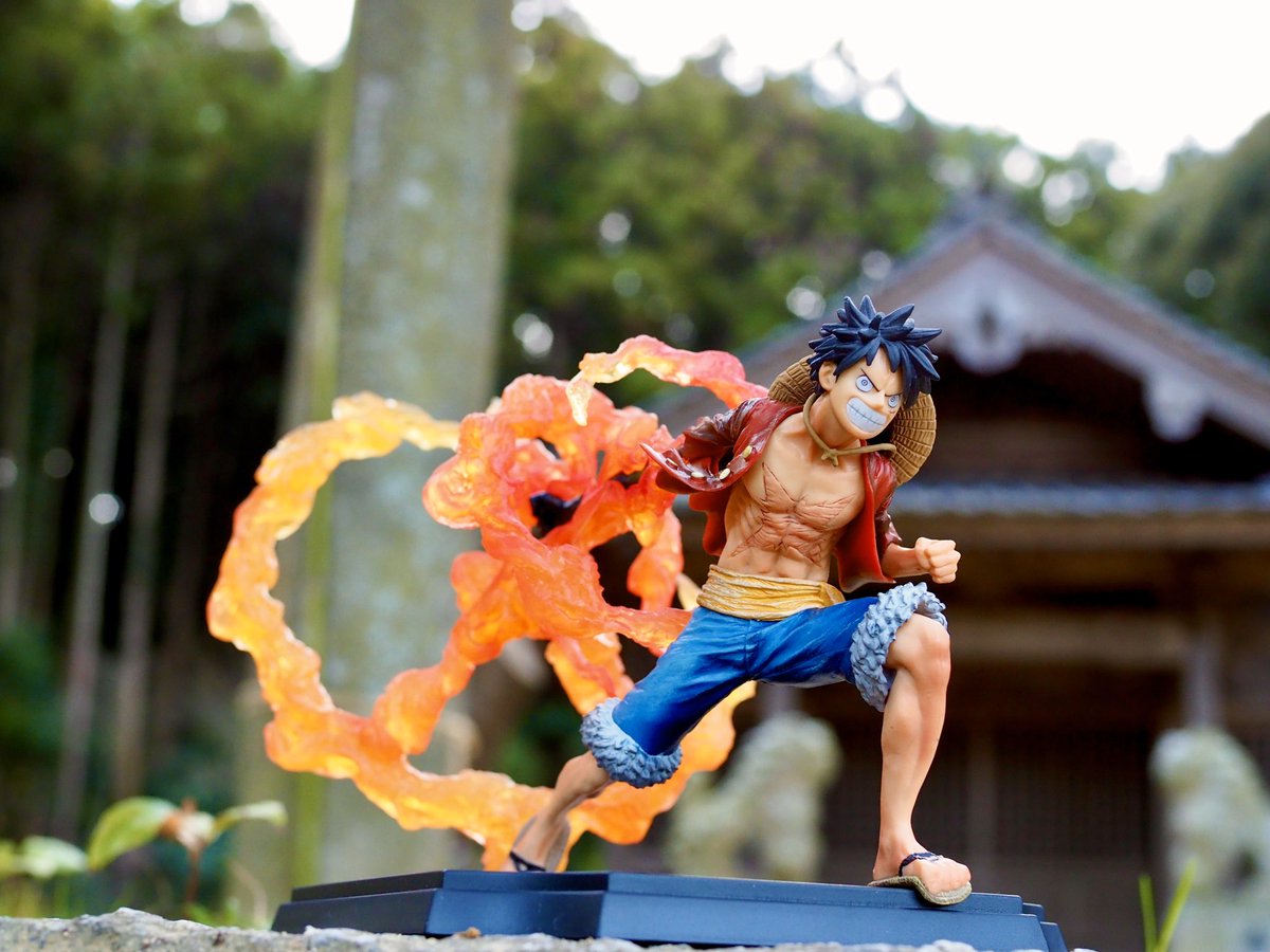 Luffy ของแท้ JP แมวทอง - Ichiban Kuji Banpresto [โมเดลวันพีช]