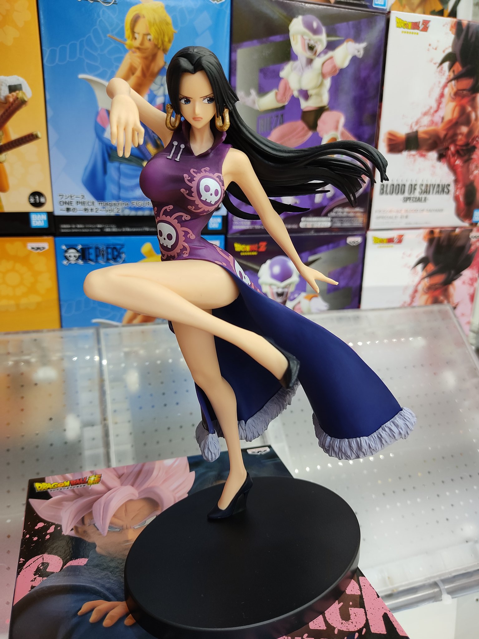 Boa Hancock ของแท้ JP แมวทอง - Lady Fight Banpresto [โมเดลวันพีช]