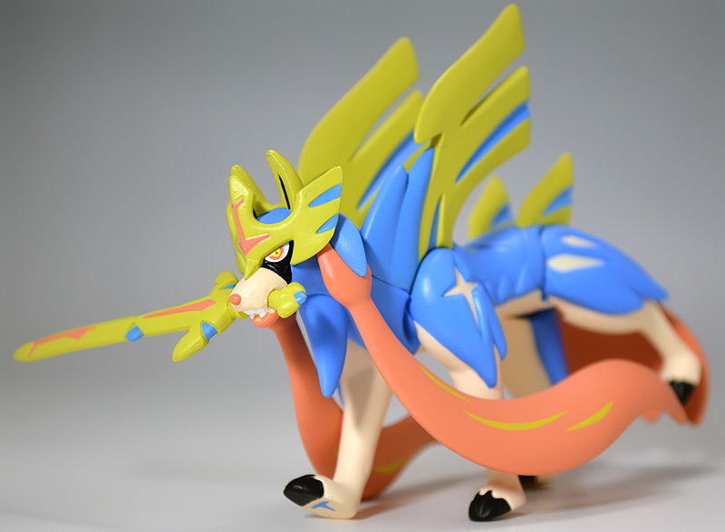 Zacian ของแท้ JP - Monster Collection Takara Tomy [โมเดลโปเกมอน]