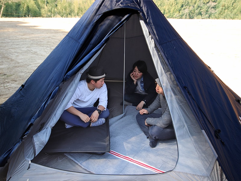 DoD One Pole Tent 5PP Black T5-47-BK