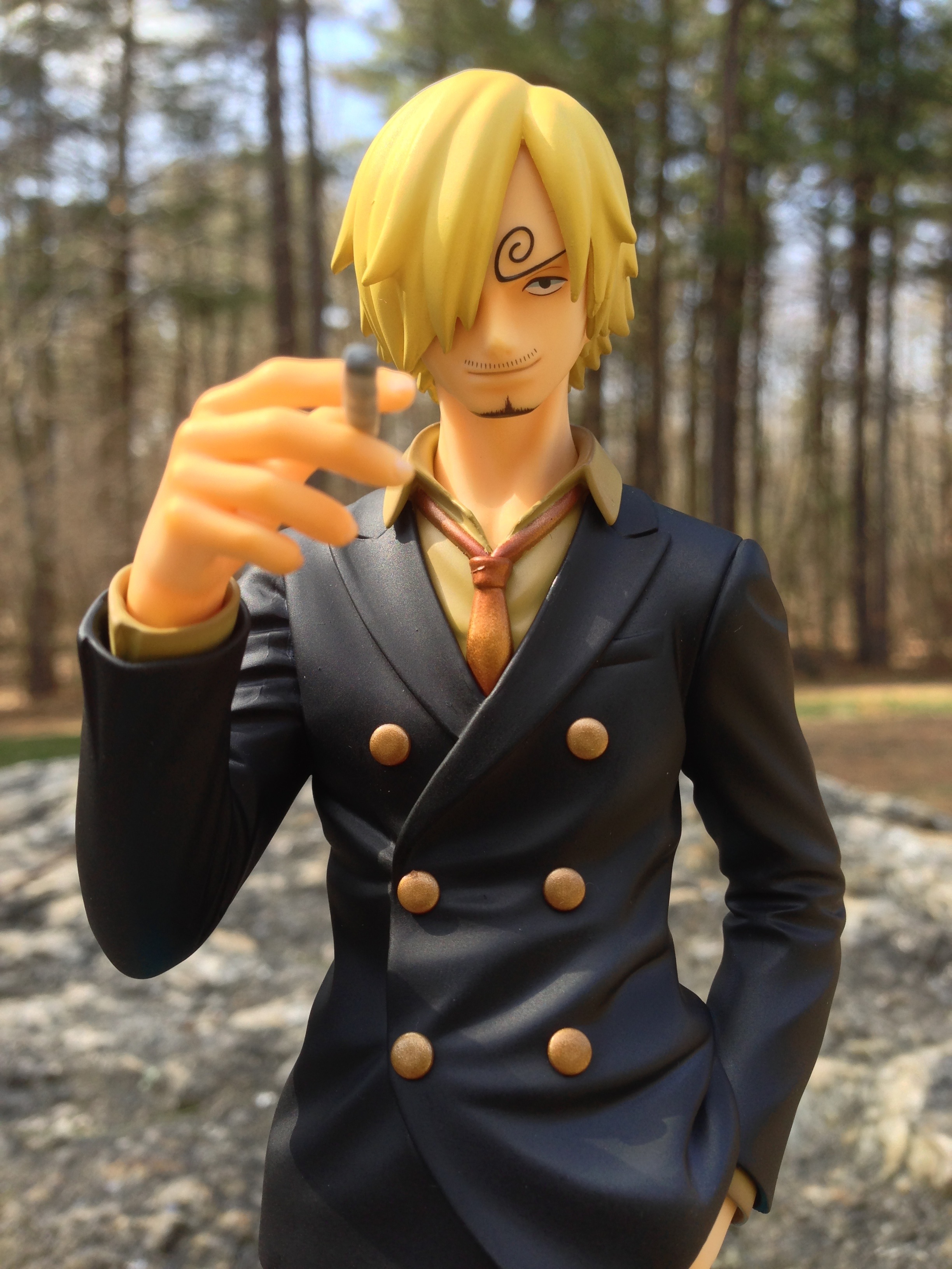 Sanji ของแท้ JP แมวทอง - POP Sailing Again Megahouse [โมเดลวันพีช]