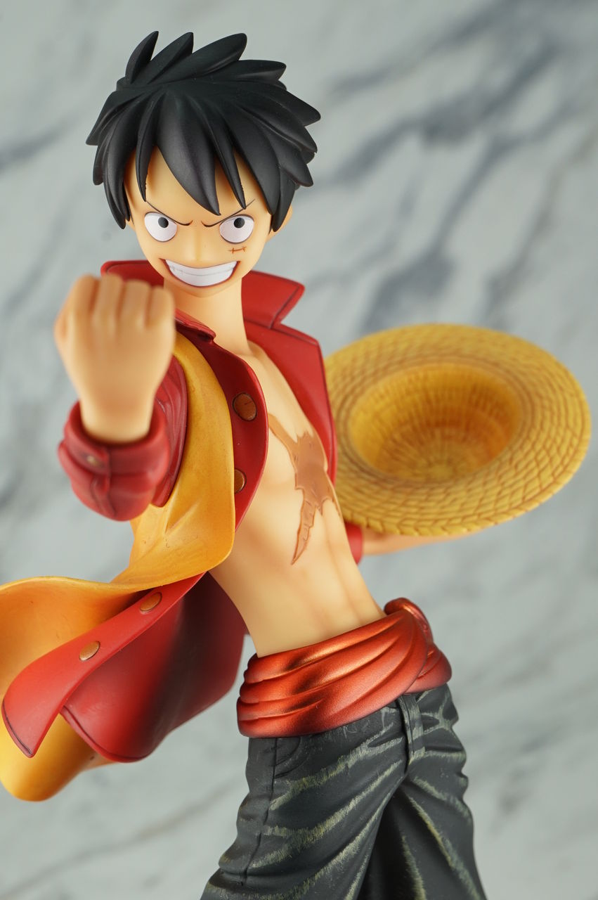 Luffy Film Z ของแท้ JP แมวทอง - POP Megahouse [โมเดลวันพีช]
