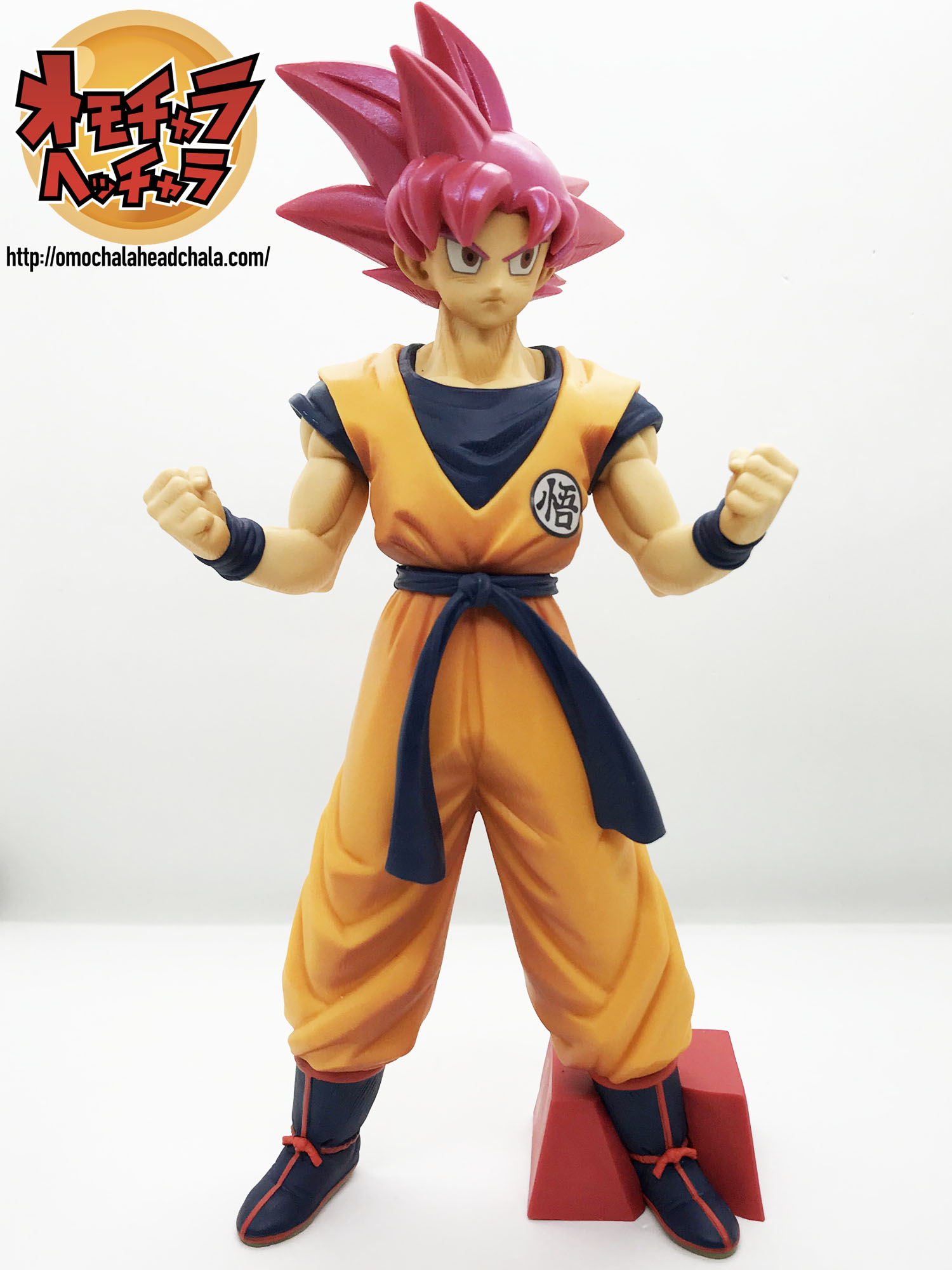 Goku Super Saiyan God ของแท้ JP แมวทอง - Choukoku Buyuuden Banpresto [โมเดลดราก้อนบอล]