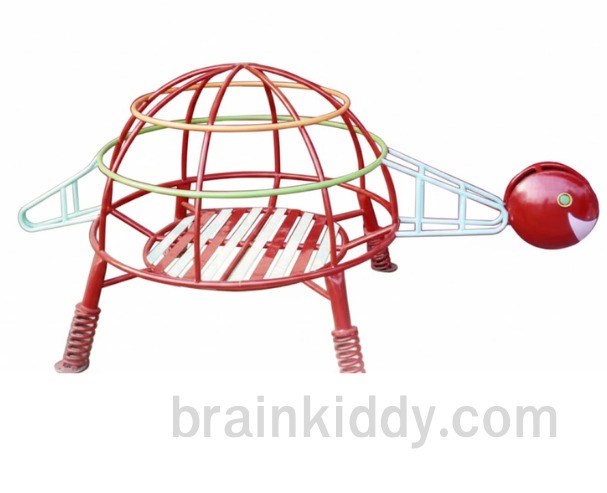 สปริงโยกเต่า, เครื่องเล่นสนามกลางแจ้ง , เครื่องเล่นสนามแบบเหล็ก,ปีนป่าย OutdoorPlayground, ราคาโรงงาน ขนาด 100x150x60 ซม.