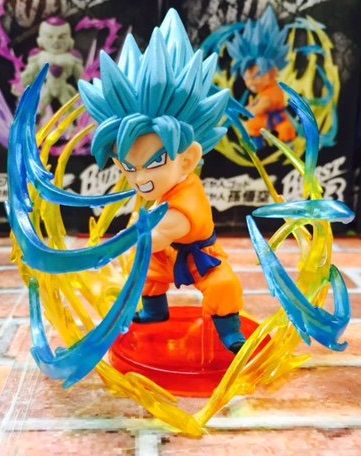 Goku Super Saiyan Blue ของแท้ JP แมวทอง - WCF Burst Banpresto [โมเดลดราก้อนบอล]
