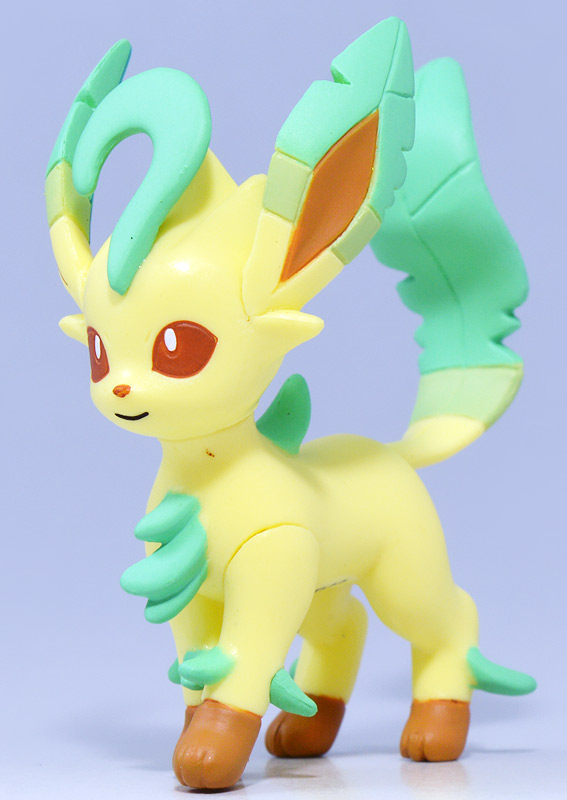 Leafeon ของแท้ JP - Monster Collection Takara Tomy [โมเดลโปเกมอน]