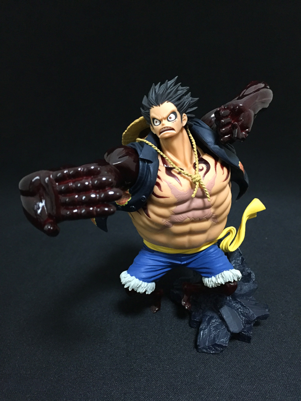 Luffy Gear 4 ของแท้ JP แมวทอง - Scultures Banpresto [โมเดลวันพีช]