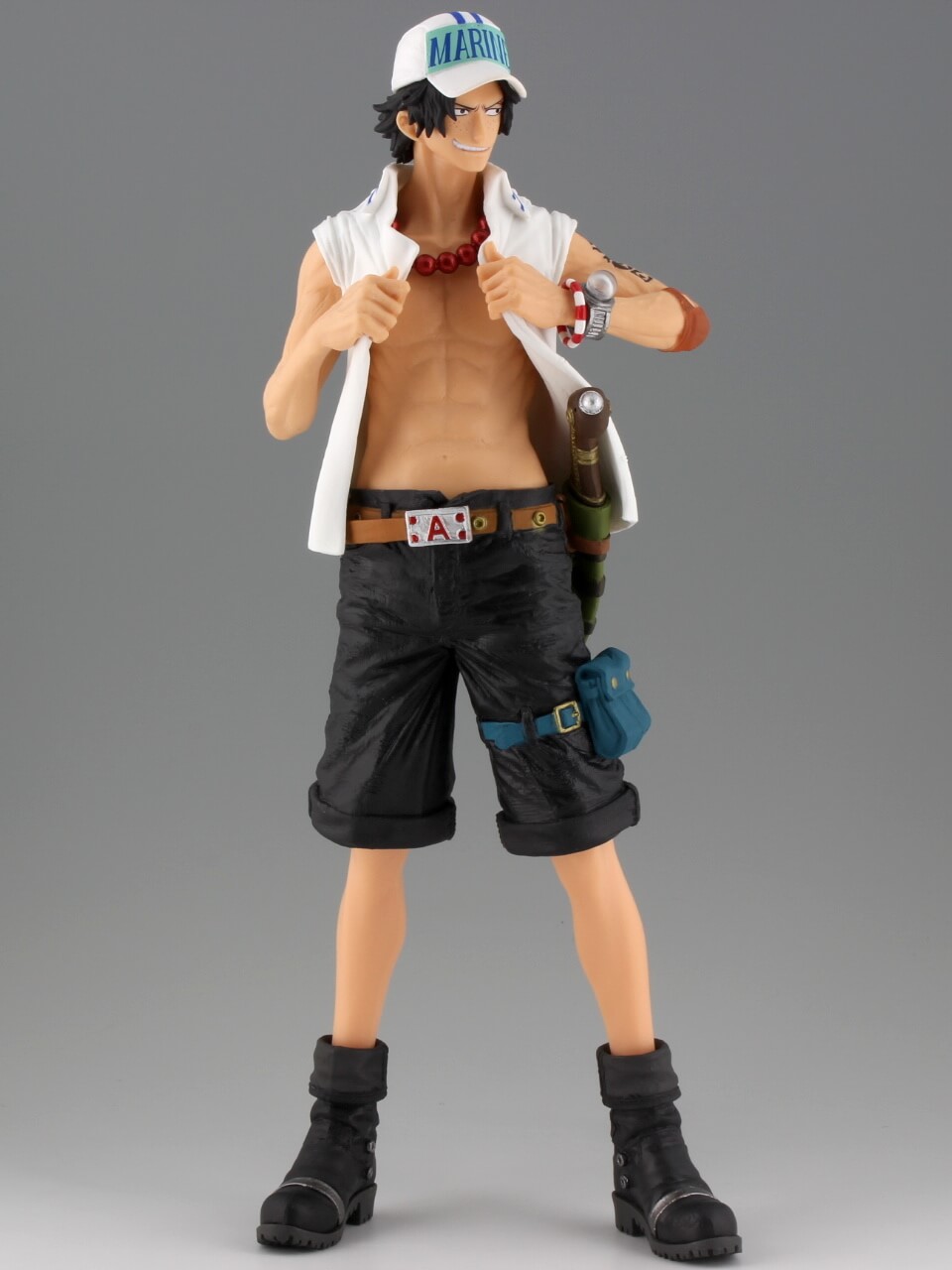 Ace ของแท้ JP แมวทอง - King of Artist Banpresto [โมเดลวันพีช]