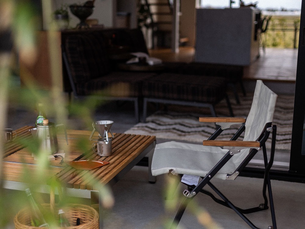 SnowPeak Low Chair Short Luxe Ivory LV-093IV