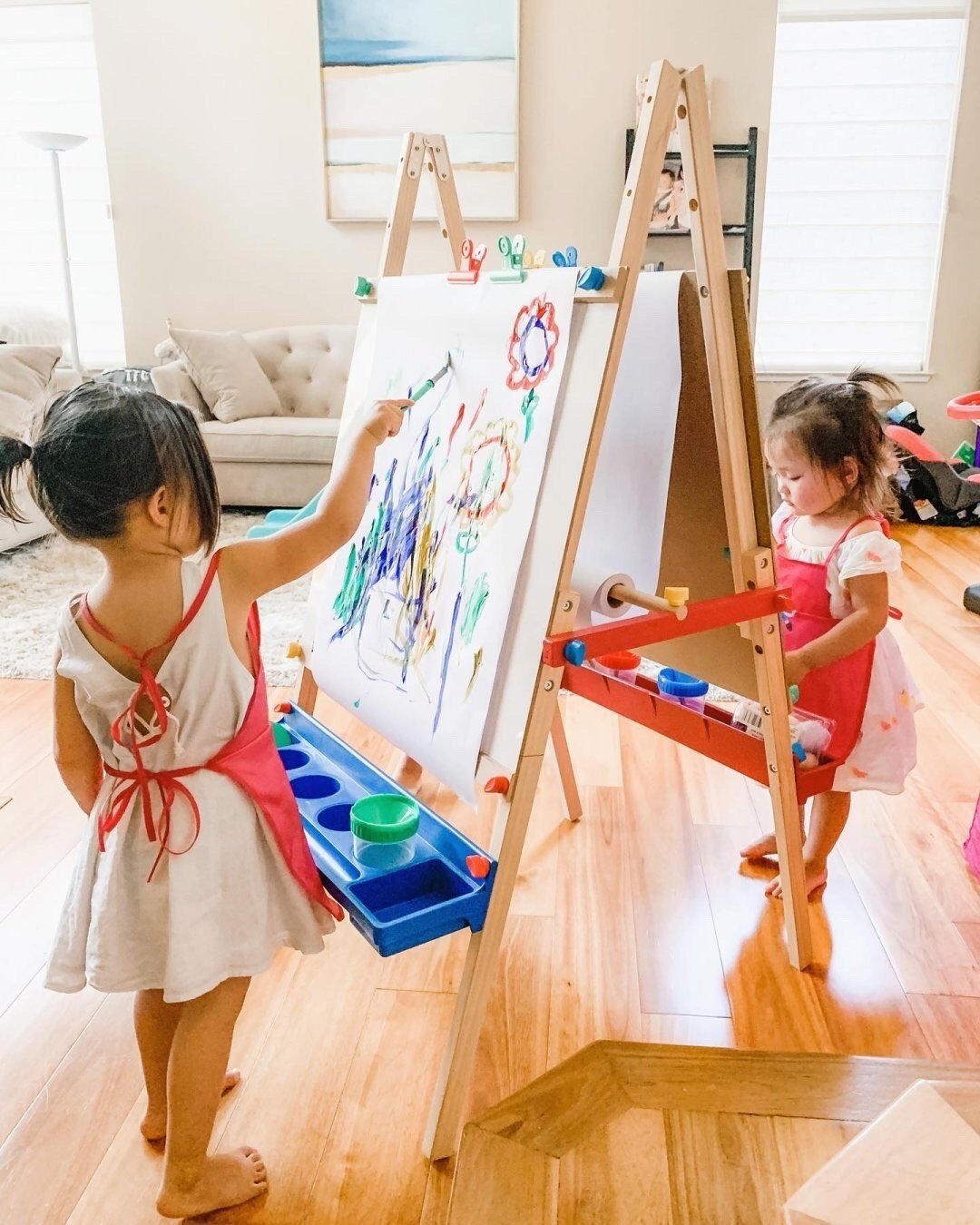 กระดานสองหน้ากระดานดำแม่เหล็กในตัวและไวท์บอร์ด ของเล่นเสริมพัฒนาการเด็ก เสริมทักษะการเรียนรู้ สื่อการสอนอนุบาล พร้อมส่ง