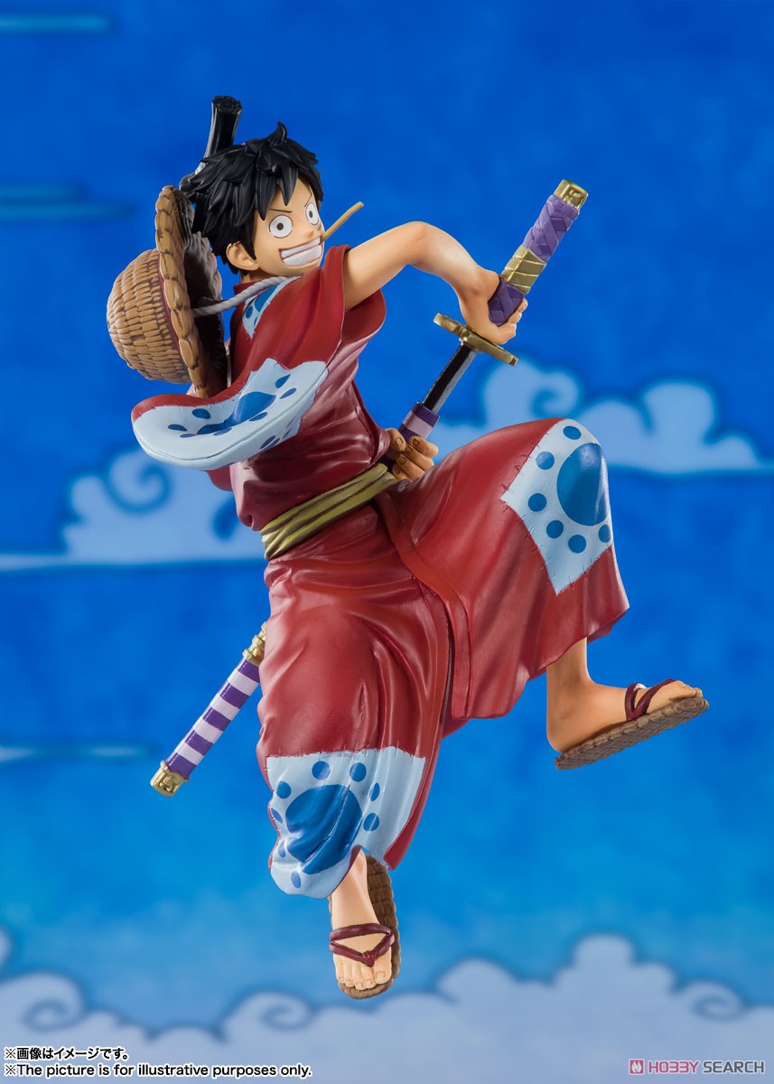 Luffy Wano ของแท้ JP แมวทอง - Figuarts Zero Bandai [โมเดลวันพีช]