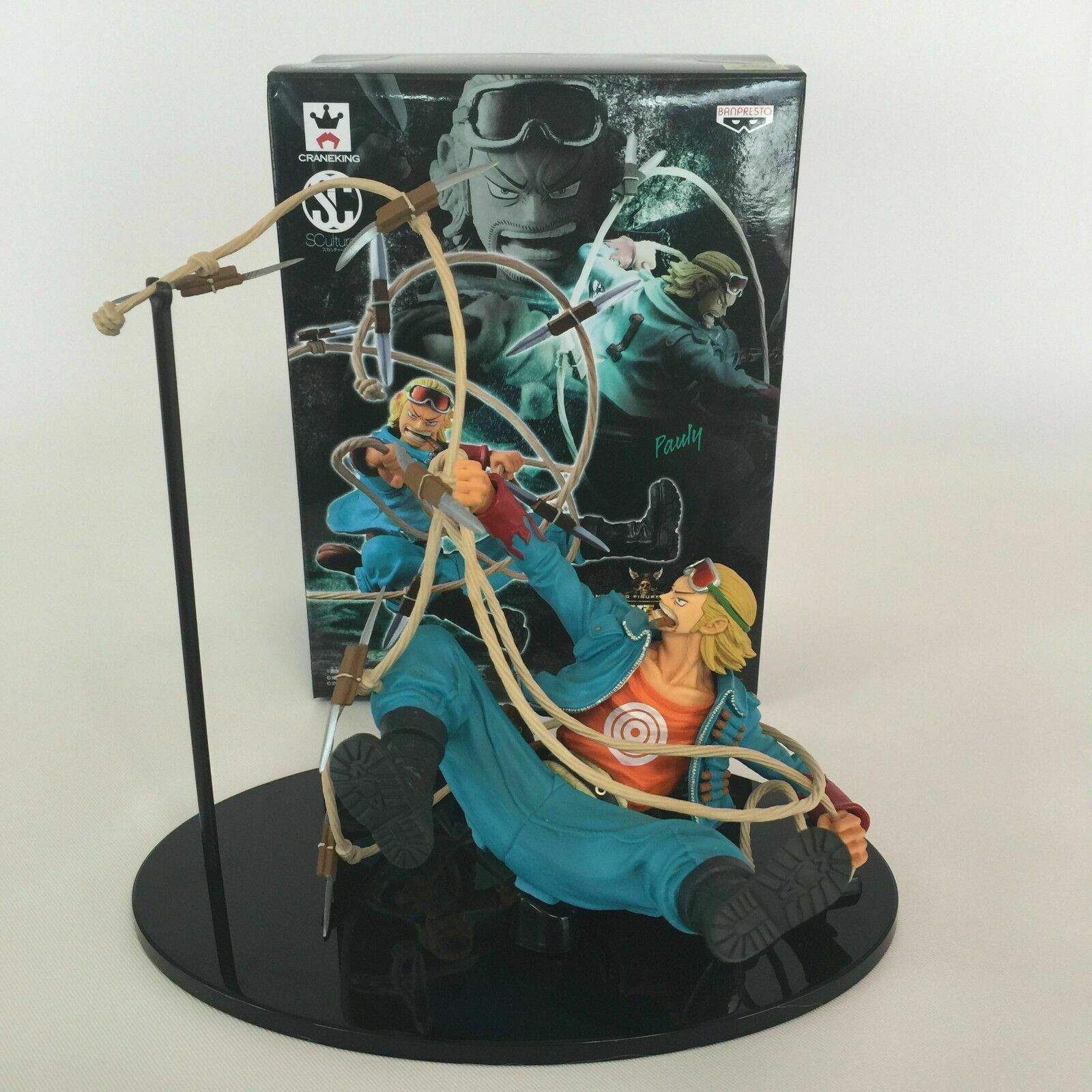 Pauly ของแท้ JP แมวทอง - Scultures Banpresto [โมเดลวันพีช]