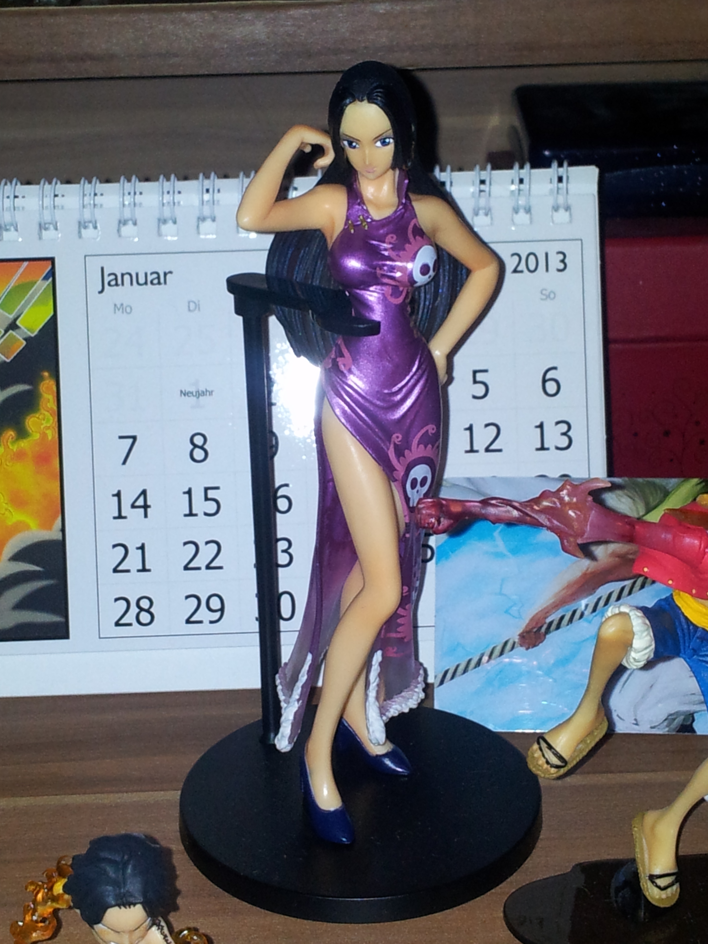 Boa Hancock ของแท้ JP แมวทอง - Super Styling Bandai [โมเดลวันพีช]