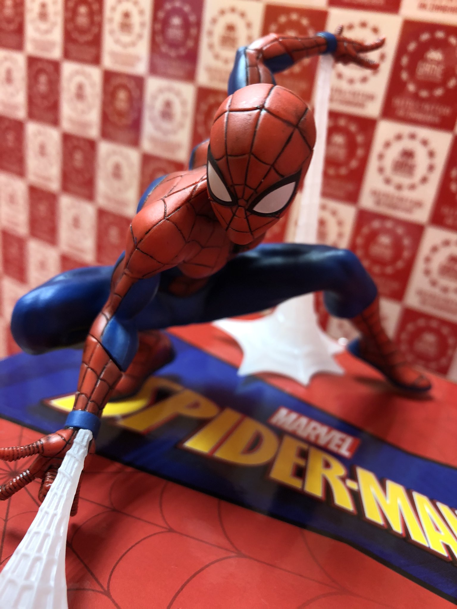 Spider Man ของแท้ JP - Furyu [โมเดล Marvel]