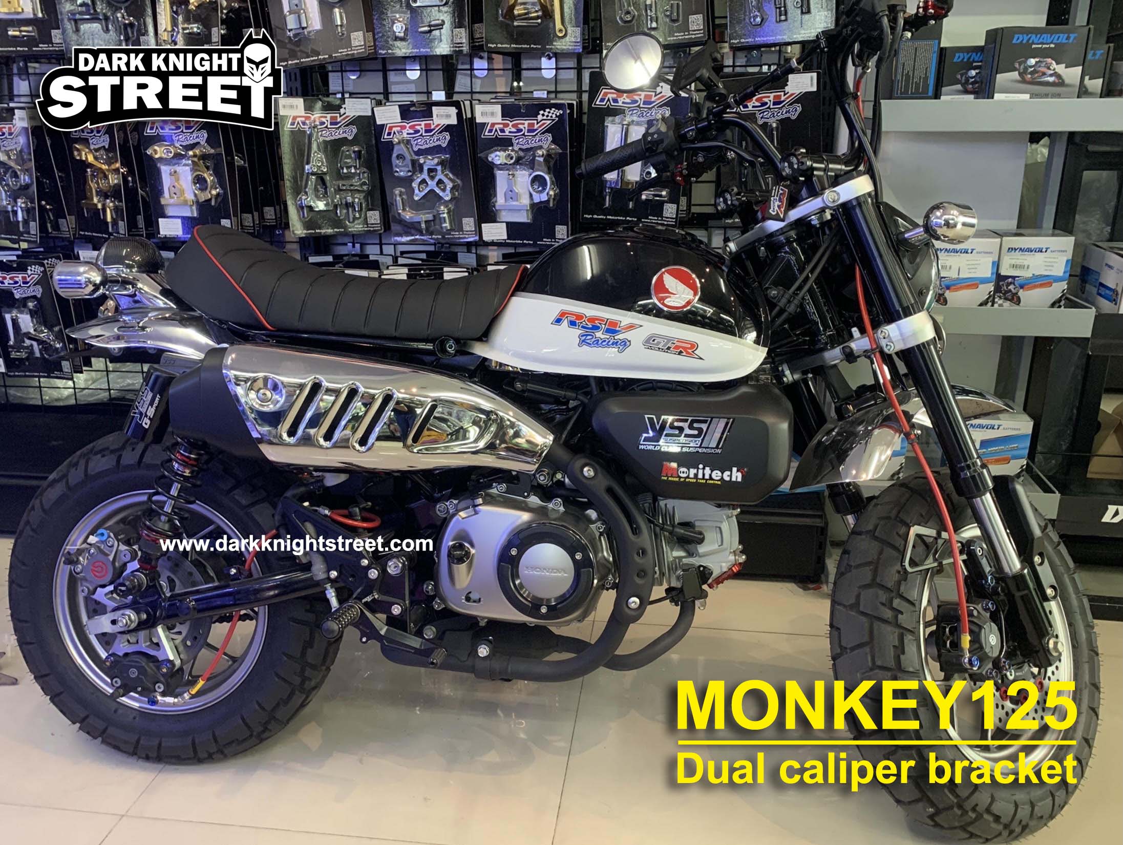 Monkey125 Dual caliper bracket