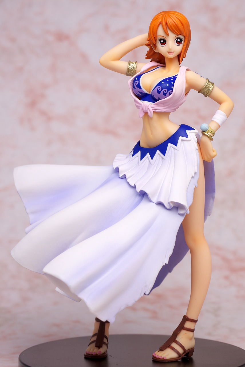 Nami & ViVi ของแท้ JP แมวทอง - Girls Snap Collection Banpresto [โมเดลวันพีช] (2 ตัว)