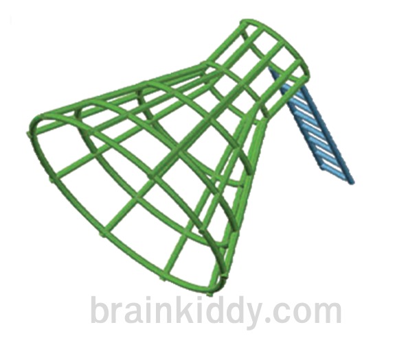 ปีนป่ายลำโพง, เครื่องเล่นสนามกลางแจ้ง , เครื่องเล่นสนามแบบเหล็ก,ชิงช้า,สไลเดอร์,โยกเยกเหล็ก, ม้าหมุน, OutdoorPlayground, ราคาโรงงาน ขนาด 120x250x180 ซม.