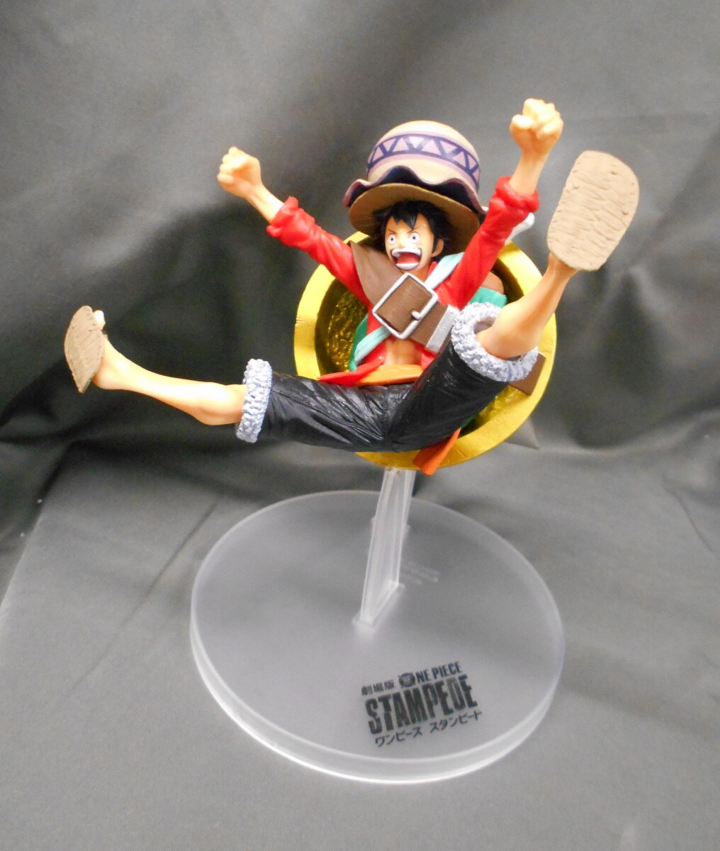 Luffy Stampede ของแท้ JP แมวทอง - Ichiban Kuji Banpresto [โมเดลวันพีช]