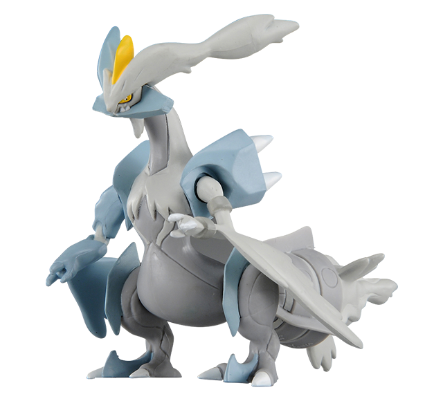 White Kyurem ของแท้ JP - Monster Collection Takara Tomy [โมเดลโปเกมอน]