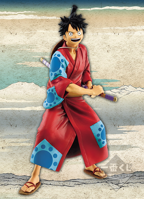 Luffy Wano ของแท้ JP แมวทอง - Ichiban Kuji Banpresto [โมเดลวันพีช]