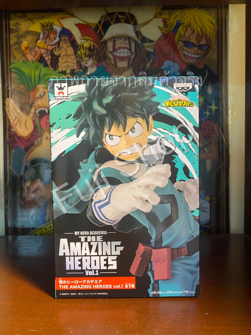 Midoriya ของแท้ JP - The Amazing Heroes Banpresto [โมเดล My Hero Academia]