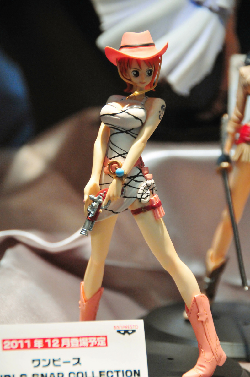Nami & Robin ของแท้ JP แมวทอง - Girls Snap Collection Banpresto [โมเดลวันพีช] (2 ตัว)