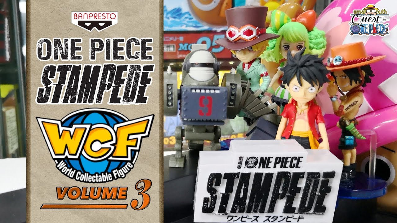 Stampede Logo ของแท้ JP แมวทอง - WCF Banpresto [โมเดลวันพีช]