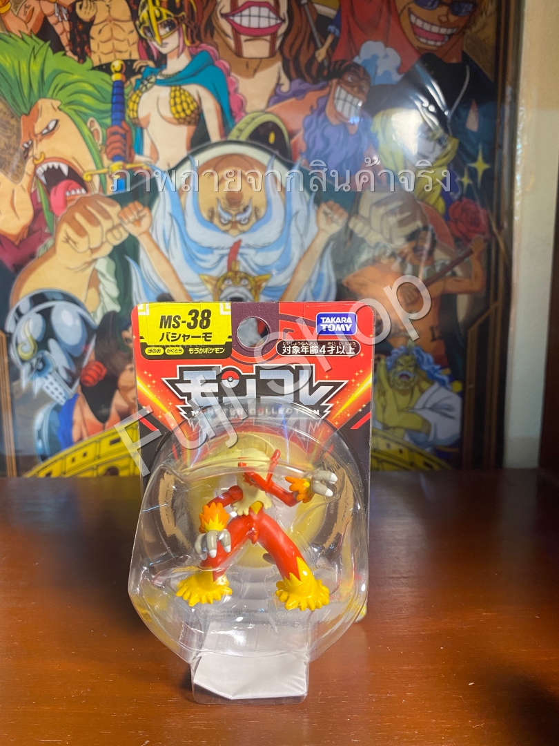 Blaziken ของแท้ JP - Monster Collection Takara Tomy [โมเดลโปเกมอน]