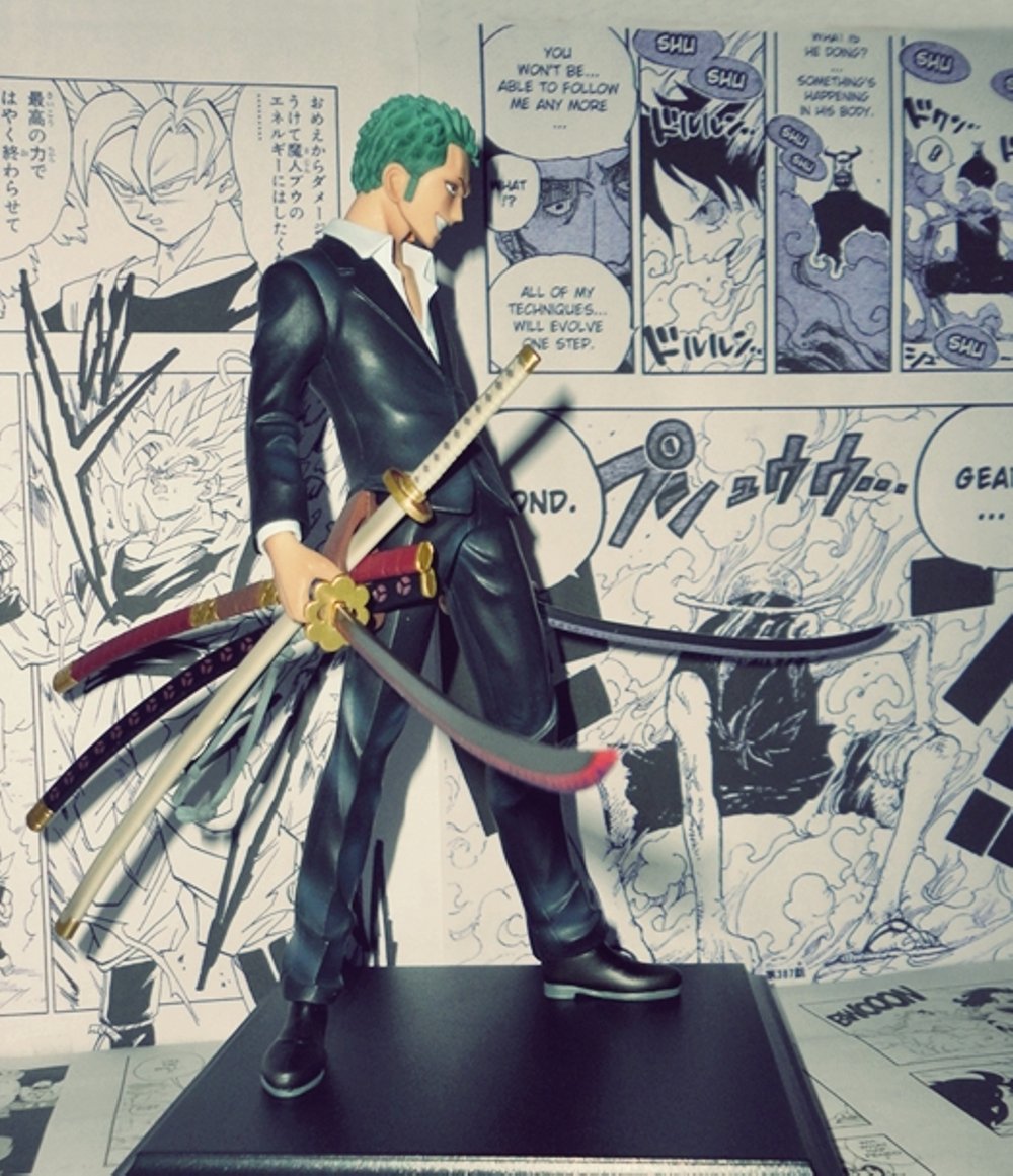 Zoro ของแท้ JP แมวทอง - Ichiban Kuji Banpresto [โมเดลวันพีช]