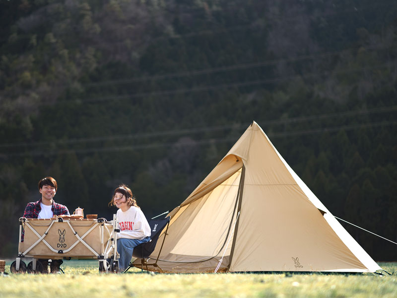 DoD One Pole Tent 5PP Tan T5-47-TN
