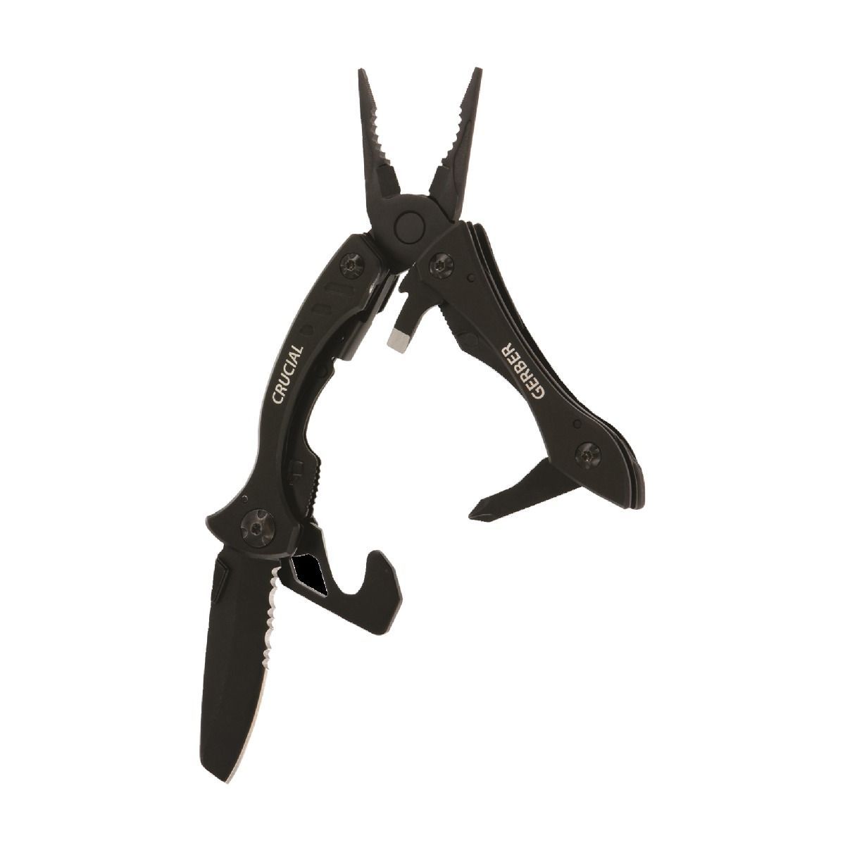 Gerber Crucial Multi Tool With Strap Cutter Black 31-001518