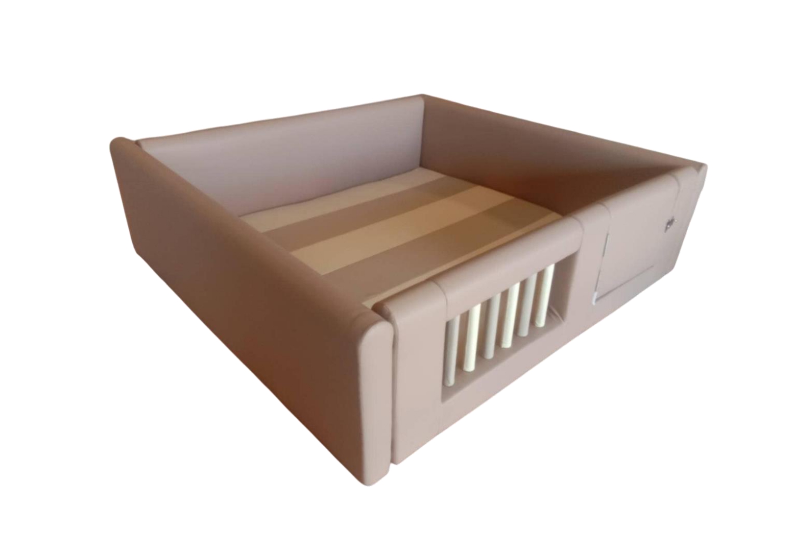 คอกกั้น มีประตู ชุดC, คอกกั้นเด็ก,เตียงเด็ก,เบาะหนังนุ่มนิ่ม softplay, indoor playground kidszone ,สวนสนุกในร่ม ,รับสั่งทำบ่อบอล เตียงเด็กตามขนาด ขนาด 4,5,6,7x6.5 ฟุต