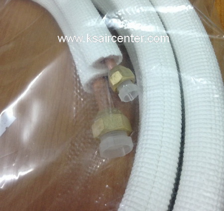 ท่อทองแดง สำเร็จรูป 5 หุน / 3 หุน (มีแฟร์นัท)