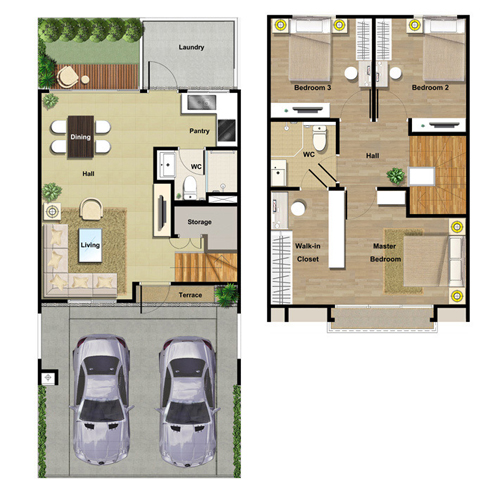 ขาย-ให้เช่าทาวน์เฮ้าส์ 2 ชั้น หมู่บ้านพฤกษาทาวน์ เน็กซ์ ปิ่นเกล้า-พุทธมณฑลสาย 4 หลังริม ทาวน์เฮ้าส์ 3นอน 2น้ำ สภาพสวยพร้อมอยู่ ขนาด 36.6 ตร.ว