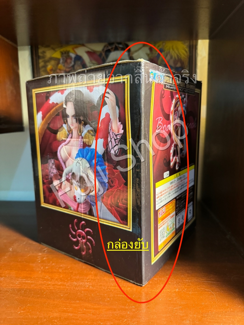 Boa Hancock ของแท้ JP แมวทอง - SQ Banpresto [โมเดลวันพีช]