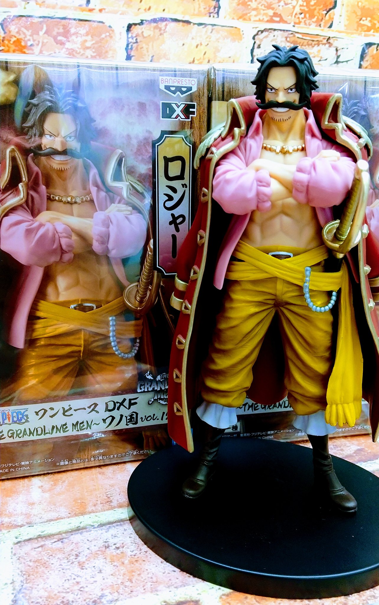 Roger Wano ของแท้ JP แมวทอง - Grandline Men Banpresto [โมเดลวันพีช]