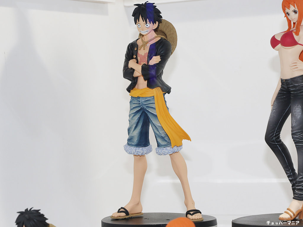 Luffy Special Color ของแท้ JP แมวทอง - Jeans Freak Banpresto [โมเดลวันพีช]