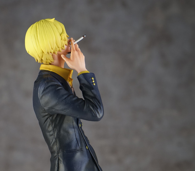Sanji ของแท้ JP แมวทอง - King of Artist Banpresto [โมเดลวันพีช]