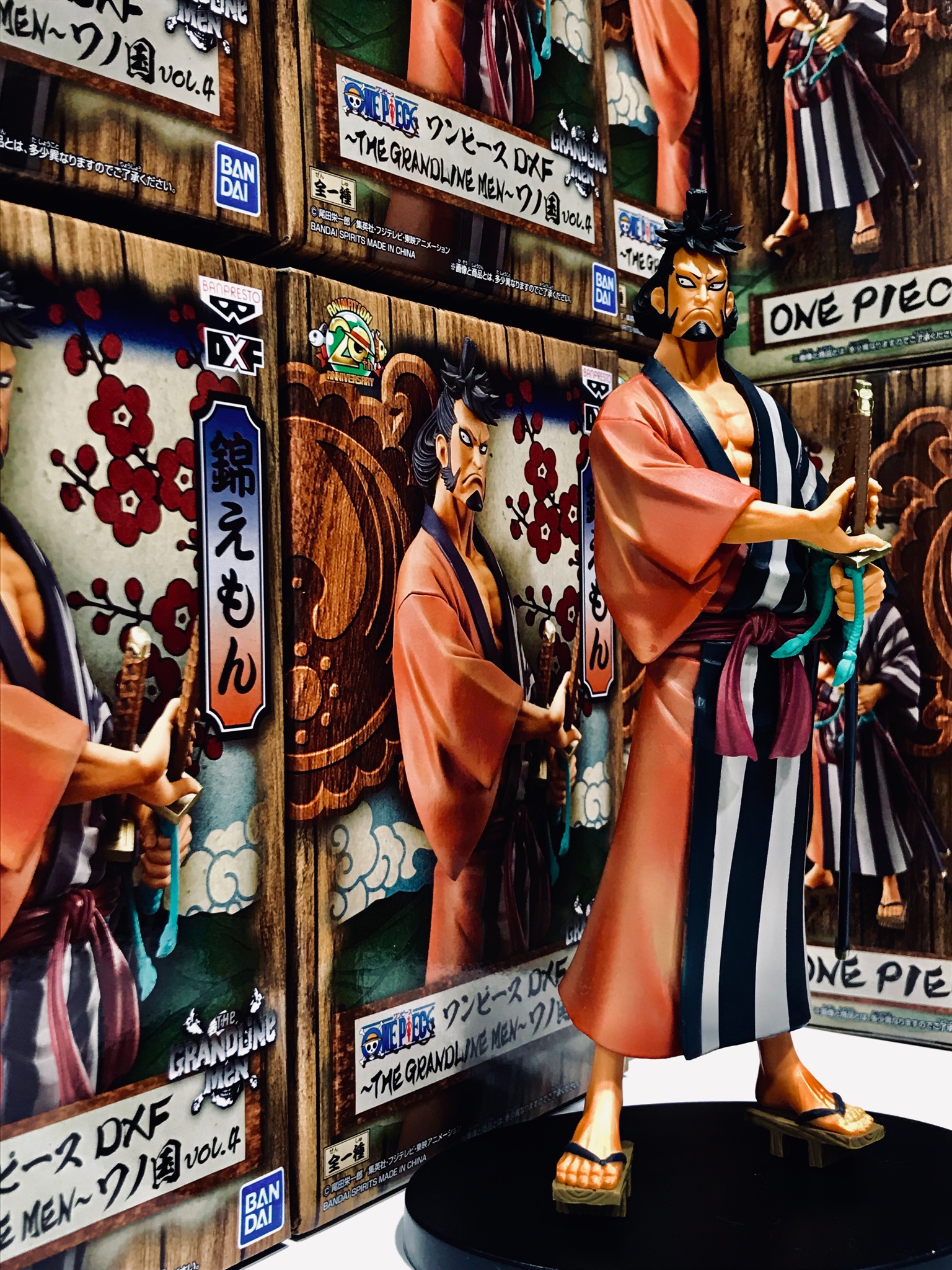 Kinemon ของแท้ JP แมวทอง - Grandline Men Banpresto [โมเดลวันพีช]