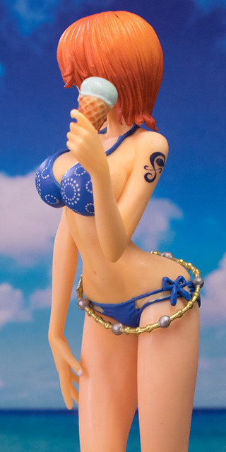 Nami ของแท้ JP แมวทอง - Girls Snap Collection Banpresto [โมเดลวันพีช]