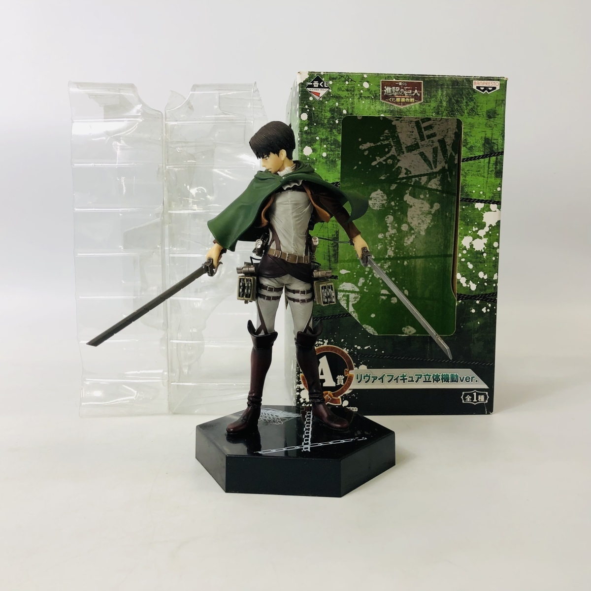 Levi ของแท้ JP - Ichiban Kuji [โมเดล Attack on Titan]